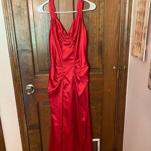 Women’s Red Formal Dress size medium-large
